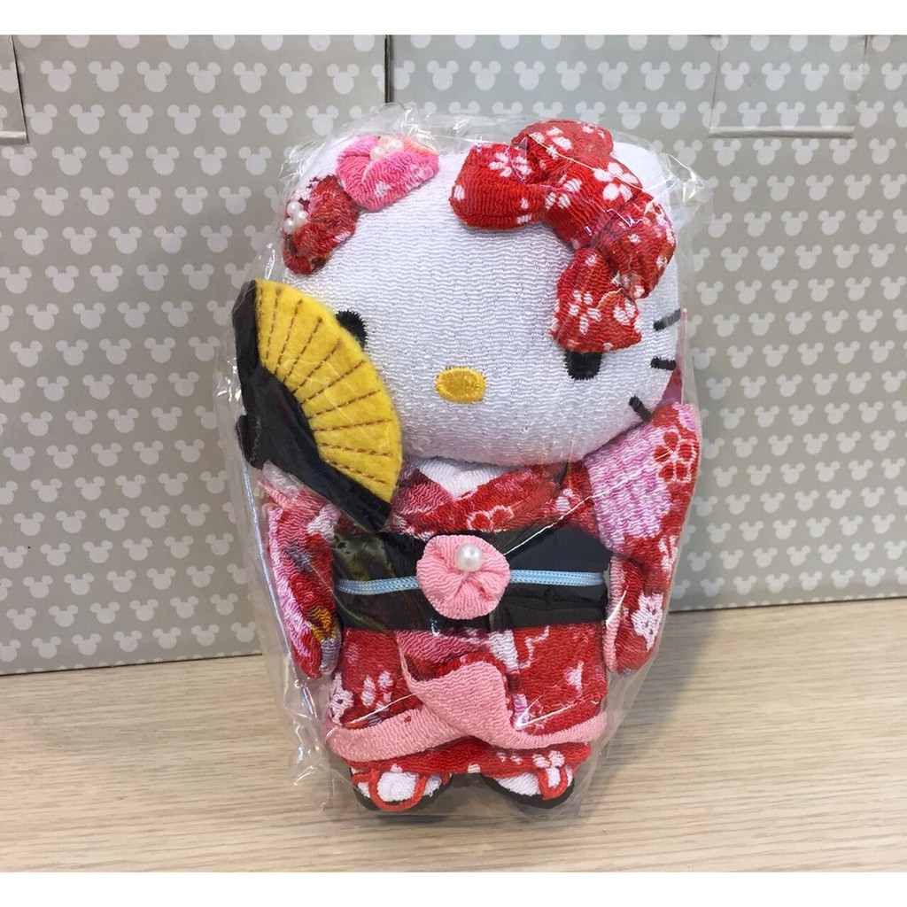日本 三麗鷗 Hello Kitty 葉朗彩 和服娃娃