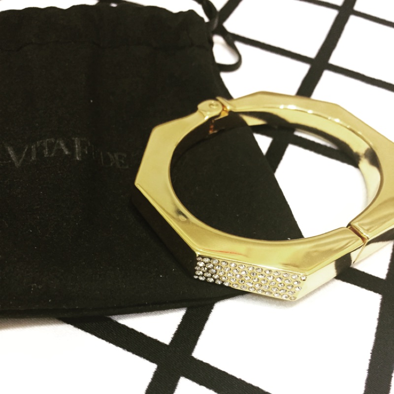 Vita Fede 全新正品手環 Octagon Crystal Bracelet