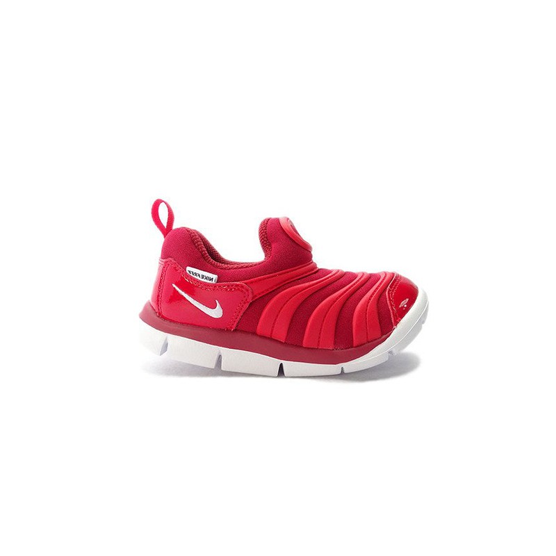 Nike Dynamo Free (TD) 小童鞋 紅 經典款 運動 毛毛蟲 休閒鞋 343938-621