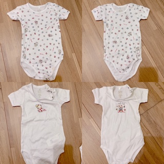 品牌 chicco 嬰兒二手衣物 寶寶二手衣物 包屁衣 90 / 73 cm