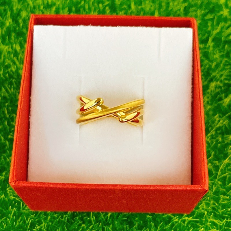景福珠寶銀樓✨純金✨黃金戒指 6D 藝術 造型 戒指