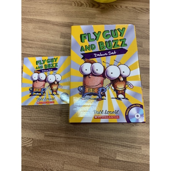 FLY GUY AND BUZZ Deluxe set(15本+2片CD)（僅使用過一本，其他基本上全新）