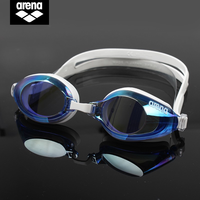 我愛arena泳鏡高清男女游泳鏡鍍膜游泳眼鏡日本進口AGL9200 AGL9100