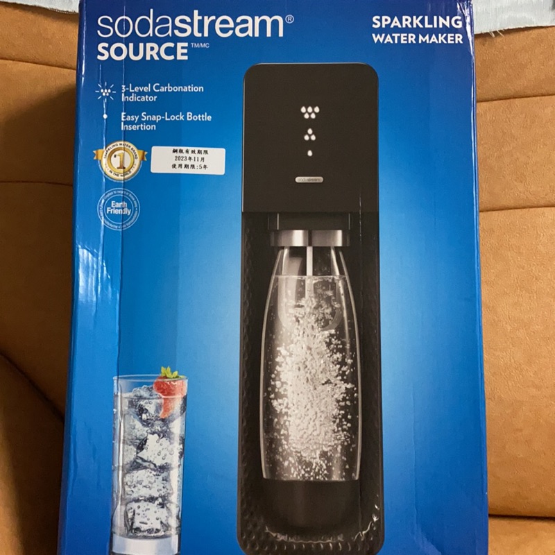 SodaStream SOURCE 氣泡水機（黑）