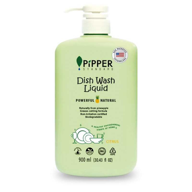 PiPPER STANDARD-沛柏鳳梨酵素洗碗精（柑橘） 900 ml