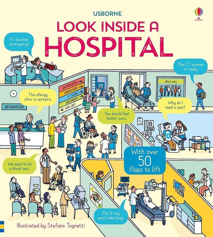 Look Inside a Hospital/Katie Daynes/ Zoe Fritz eslite誠品