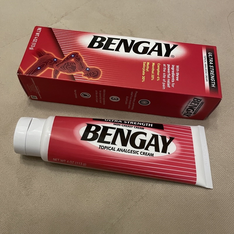 (美國購入)Bengay奔肌緩解疼痛滲透乳霜特強配方113g 1入