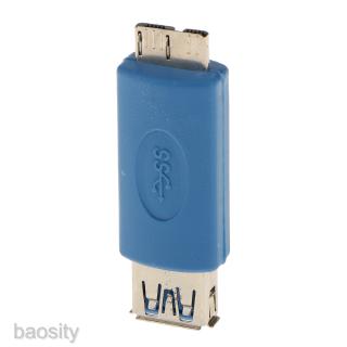 Usb 3.0 型母頭轉 Micro B 公頭 OTG 連接器轉換器適配器