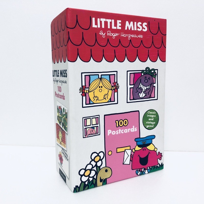 明信片盒 Little MISS 奇先生妙小姐 Mr.Men Mr Men收納盒 飾品盒 文具盒 桌上收納 擺飾 #38