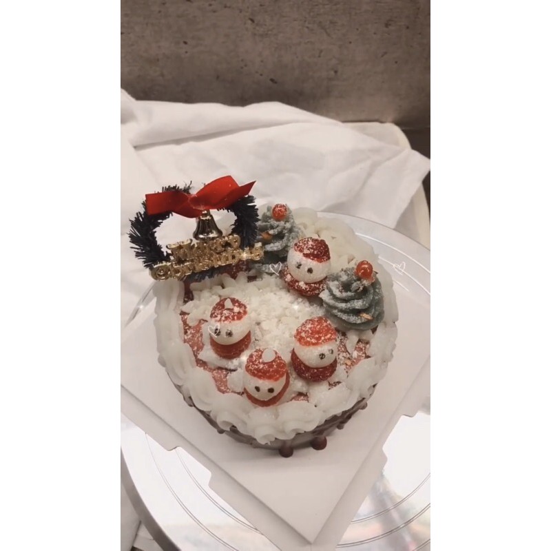 聖誕節🎄寵物蛋糕/櫻桃雪莉蛋糕