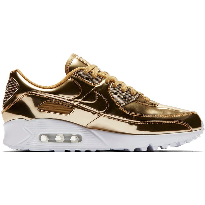 air max 90 metallic gold