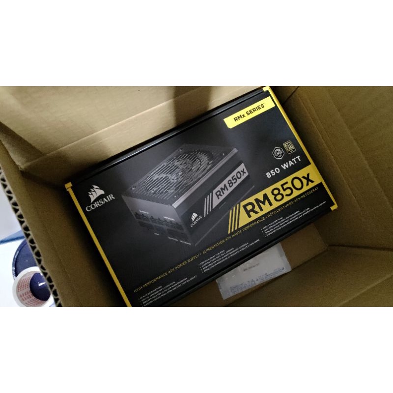 海盜船 rm850x corsair 電源供應器 金牌 全模組