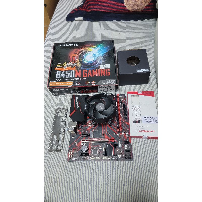 amd r3 2200g+b450m gaming