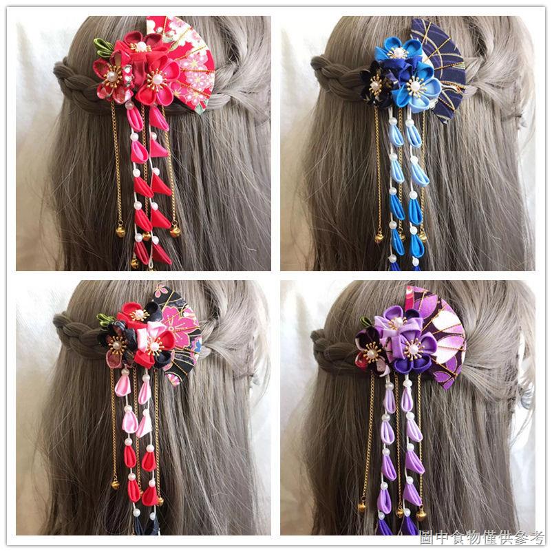 【日式和風發飾】【軟妹風】和服神明少女髮飾流蘇和風蘿莉塔頭飾配飾和服拍攝道具寫真攝影