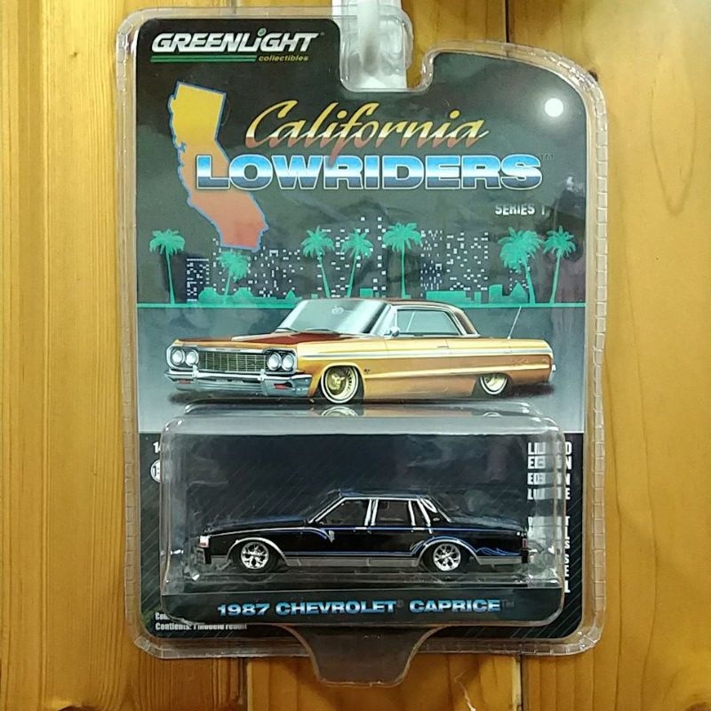 greenlight lowriders 綠光 小汽車 1987 Chevrolet Caprice 1:64