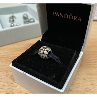 [二手 8 - 9.5 成新] 潘朵拉串飾 Pandora charms 白色心型球 / 粉色心型球