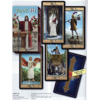 [牌的世界] 原版現貨 3D效果塔羅牌Tarot 3D (SP01)⁸