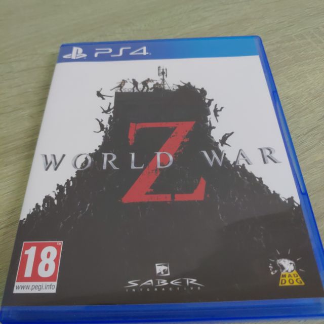 末日之戰World War Z，PS4，二手，無特典，中文