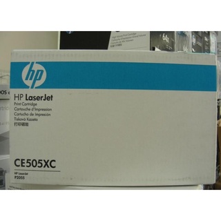 19年 HP CE505X 05X 全新原廠高容量黑色碳粉匣HP P2055dn同HP CE505X 05X 05A