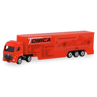★【TOMICA】多美小汽車 129 多美紅色貨櫃車