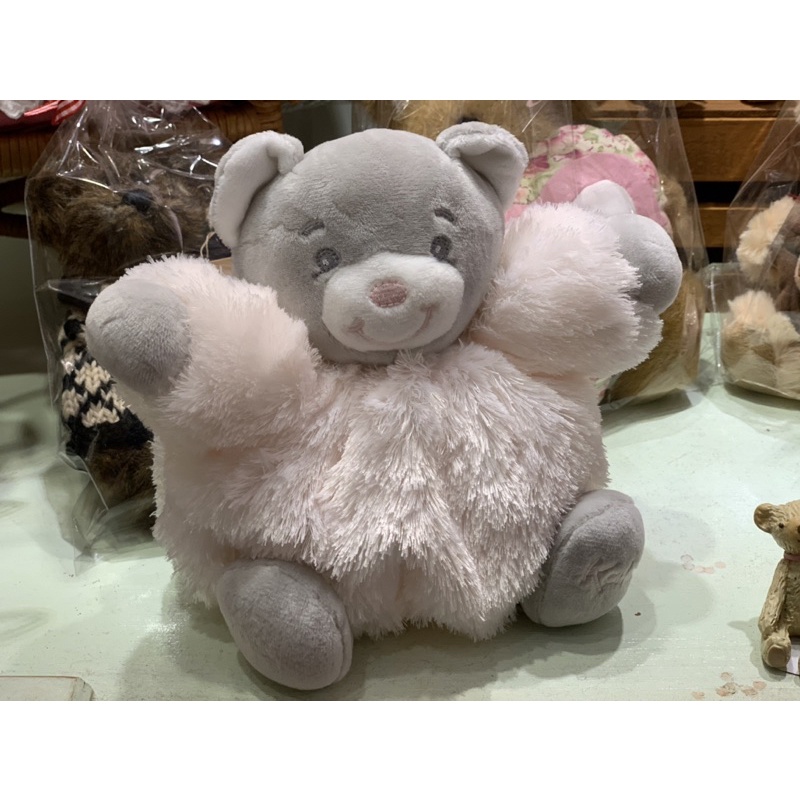 保證正版法國kaloo粉色熊熊玩偶（不含香水）含外盒