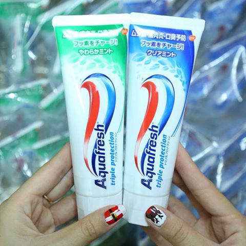 Aquafresh 牙膏 - 日本