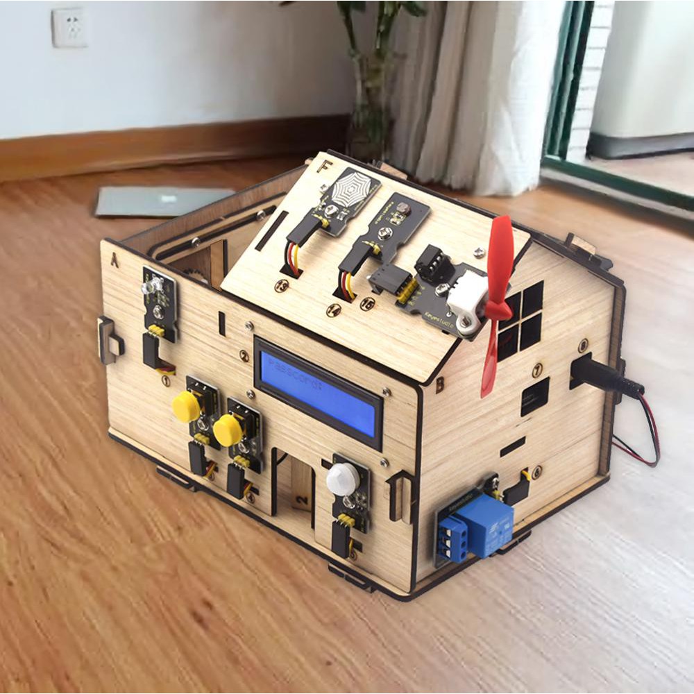 【飆機器人】DIY智慧小木屋(應用於Arduino)