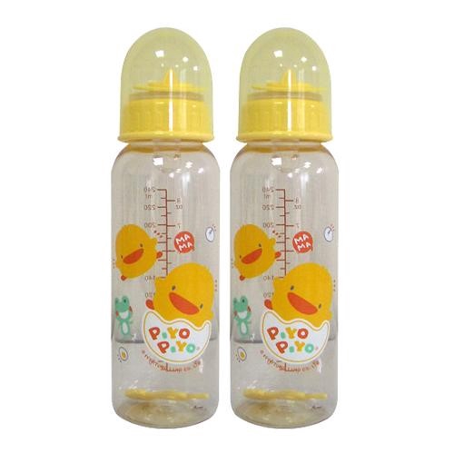 黃色小鴨 PiYO PiYO   媽咪乳感防脹氣奶瓶PES 2入促銷組(240ml)