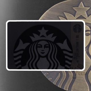 Starbucks 台灣星巴克 2017 黑女神 星巴克女神 LOGO 黑品牌經典品牌 白女神 灰女神 隨行卡