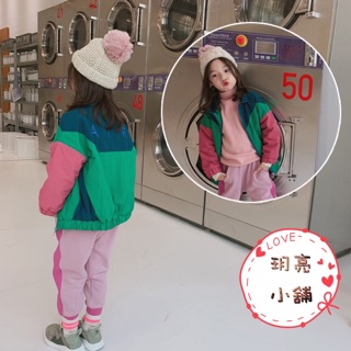 (零碼90)★玥亮小舖★ ❤現貨❤ 秋冬款 030 日系 復古街頭風夾棉拼色棒球外套 男寶寶 女寶寶 男童 女童 小童