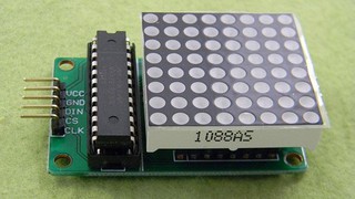 【TNA168賣場】成品 MAX7219 8X8點陣模組 Arduino控制模組 顯示模組(A019)