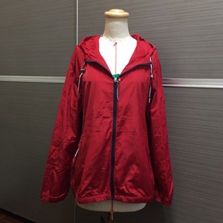 全新美國品牌TOMMY HILFIGER 紅色風衣外套