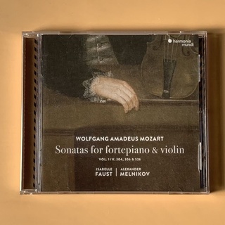 莫扎特 小提琴與鋼琴奏鳴曲 Isabelle Faust 弗斯特 CD