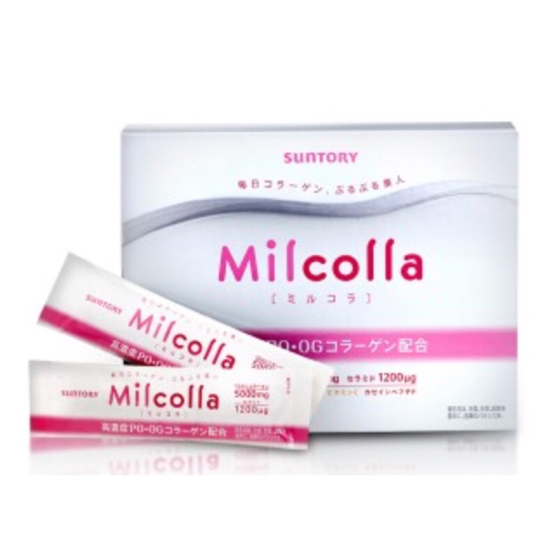 三得利 Milcolla 蜜露珂娜膠原蛋白粉 升級版 體驗包 15小包 公司貨《三得利SUNTORY》