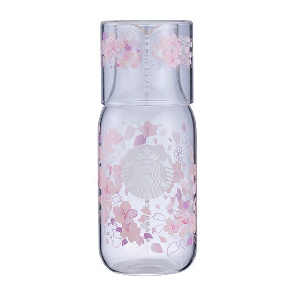 全新現貨 星巴克2019 櫻花系列 粉櫻玻璃瓶（只有瓶560ml）