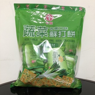 暢銷款 卡賀 蔬菜青蔥蘇打餅320g