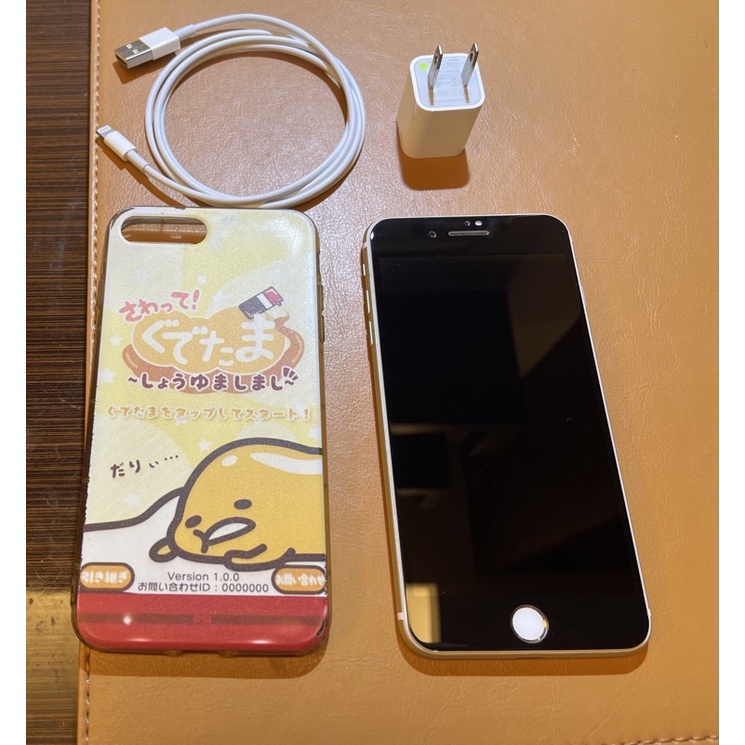 出售 iphone 7 plus 128g 金色黑保護貼_二手
