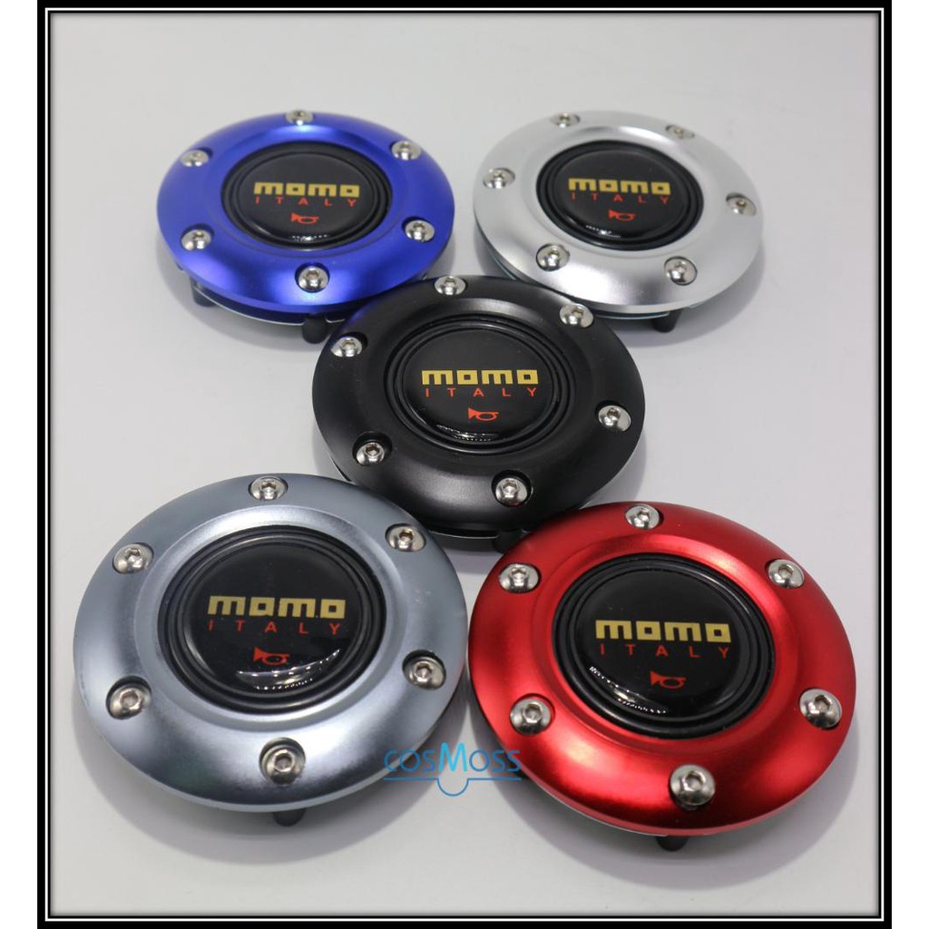 Momo方向盤輪轂蓋汽車喇叭按鈕