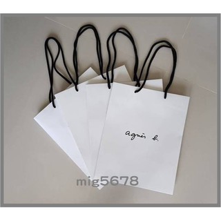 Agnes b 品牌紙袋 包裝袋 手提袋