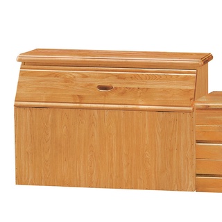 22 輕鬆購-正赤陽木實木3.5尺置物床頭箱 實木 床頭箱 單人 GD12-9