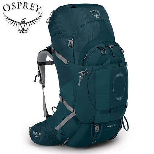 【Osprey】ARIEL PLUS 70L M/L 登山背包 女款 叢林藍