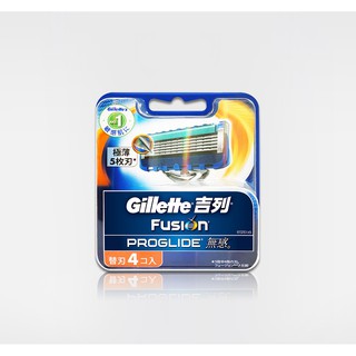 Gillette 吉列 Fusion 鋒隱無感手動刀片 四入 舒適