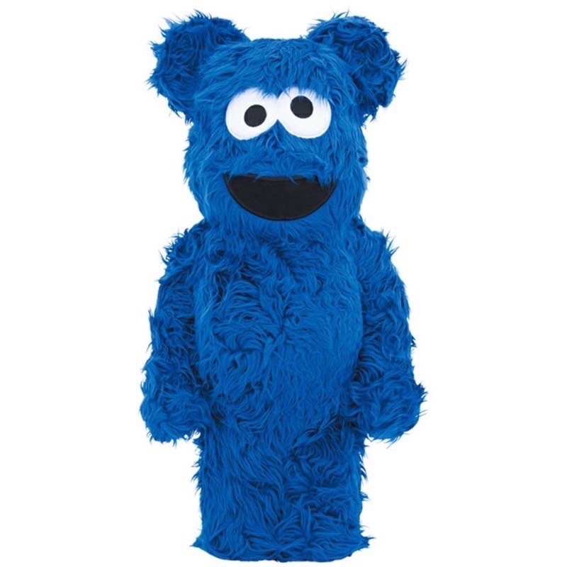 【萬世玩具】Be@rbrick Sesame street 芝麻街 藍色毛怪 餅乾怪獸 1000%