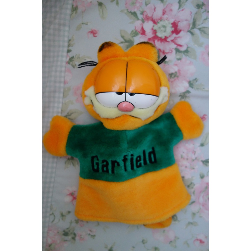 Garfield 加菲貓 娃娃 玩偶 手偶