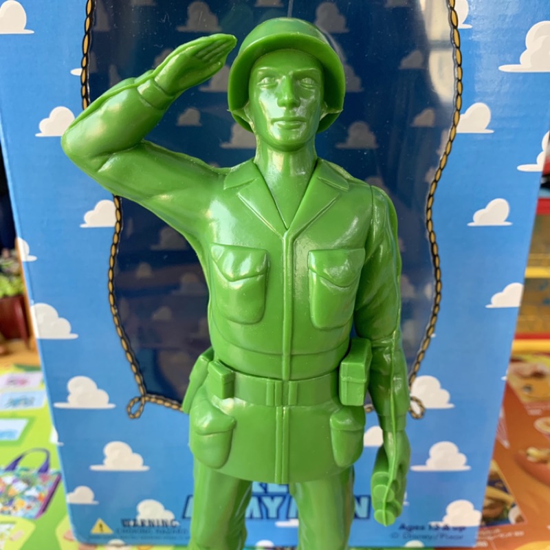 [消毒再出貨]絕版 綠兵 玩具總動員 迪士尼medicom 盒裝 大隻綠兵 軍人 阿薛 安迪