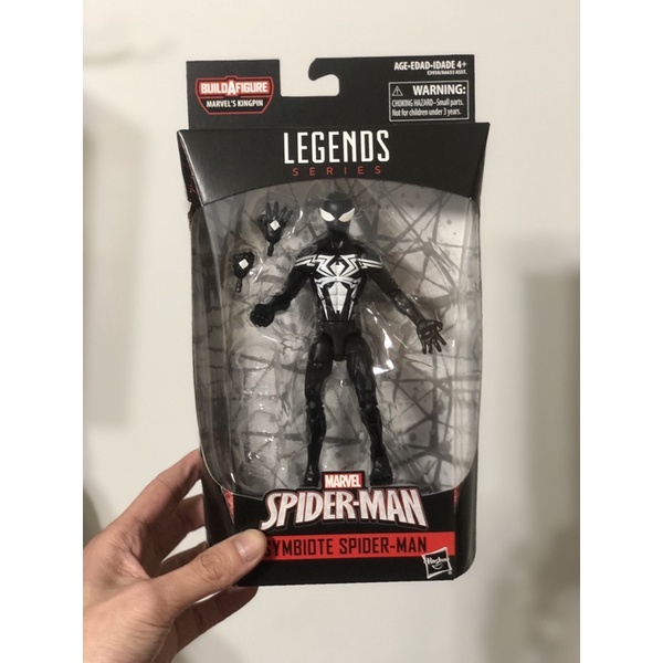 MARVEL LEGENDS 漫威 共生體 猛毒 黑蜘蛛人 蜘蛛人 Toybiz 1/12 6吋 可動 人偶 孩之寶