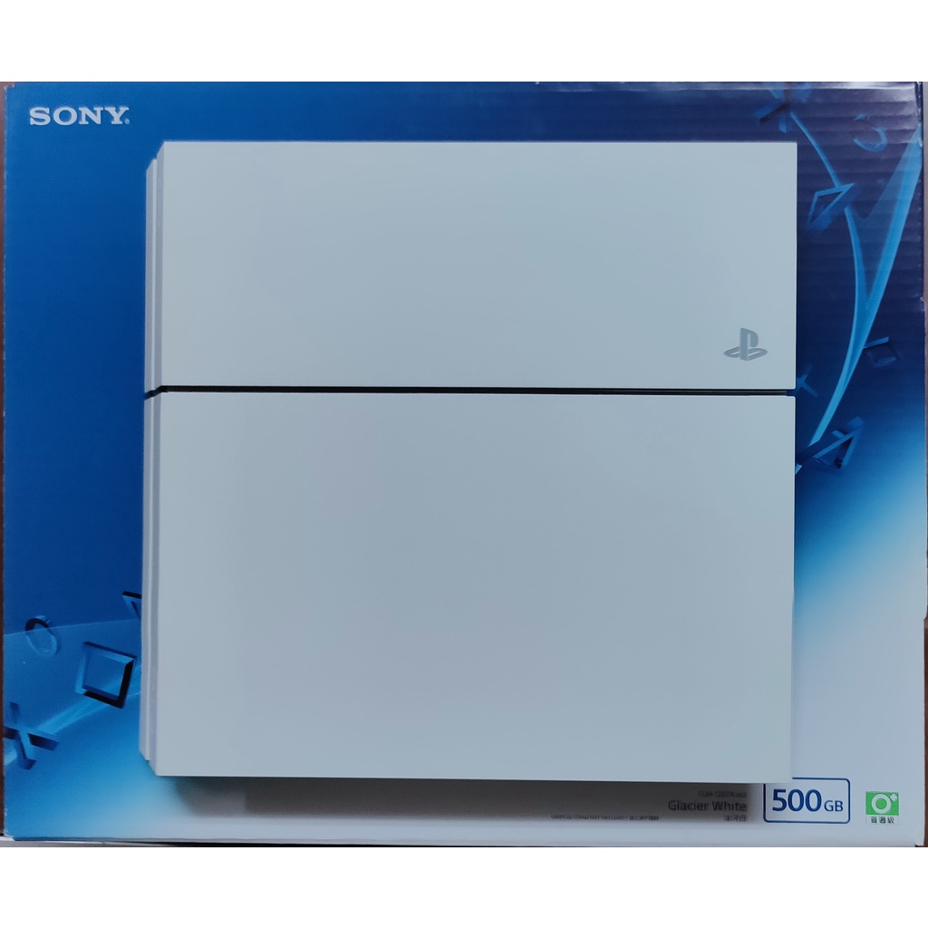 PS4 1207 500G 9.60 主機 冰河白 9成新 附原廠紙箱 台灣原廠貨