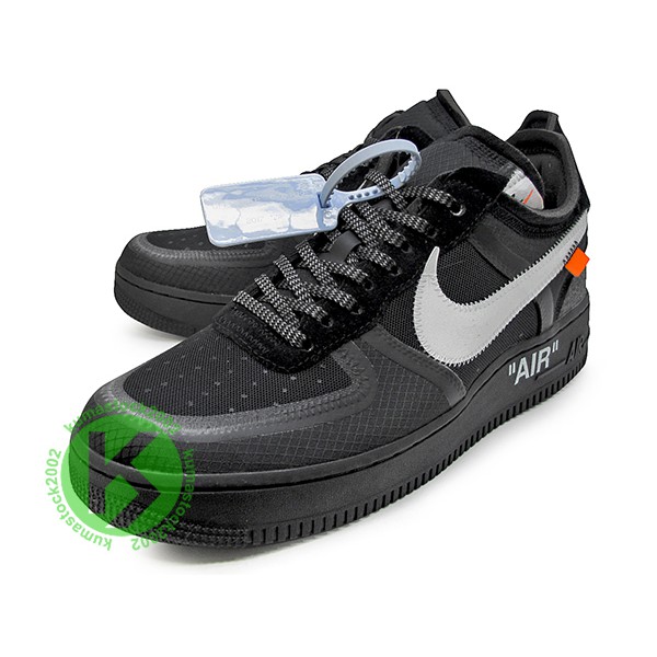 2018 OFF-WHITE NIKE THE 10 : AIR FORCE 1 LOW 黑 AO4606-001