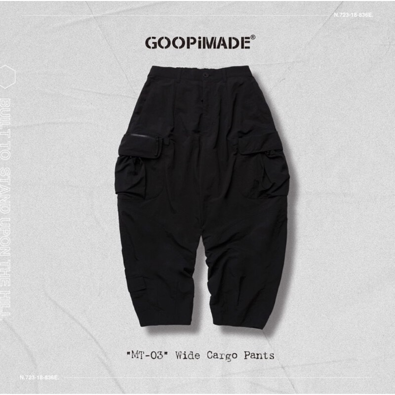 Goopi “MT-03” Wide Cargo Pants
