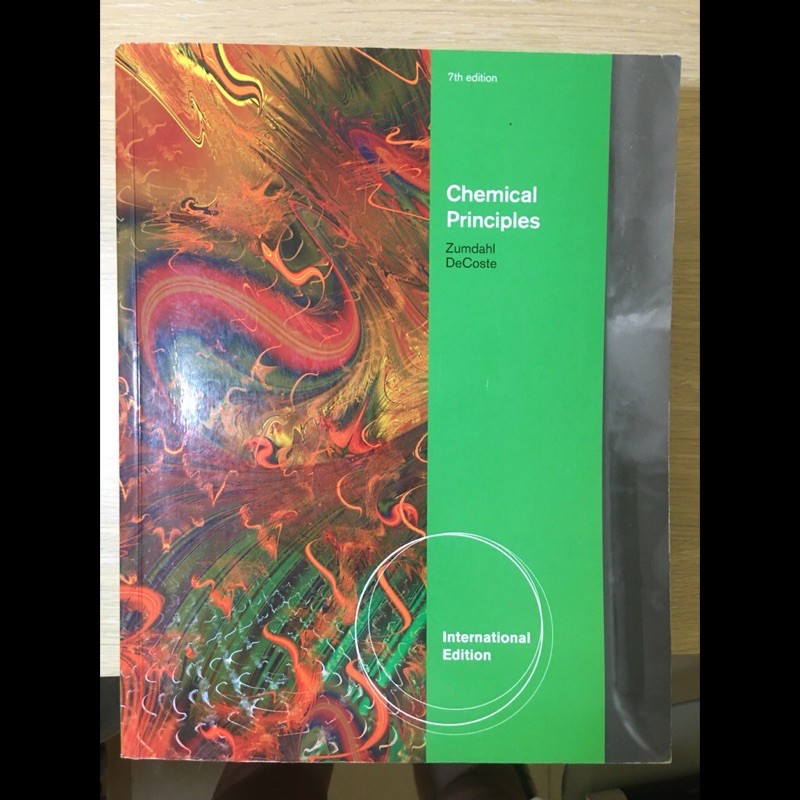 普化 Chemical Principles / Zumdahl DeCoste / 7th edition